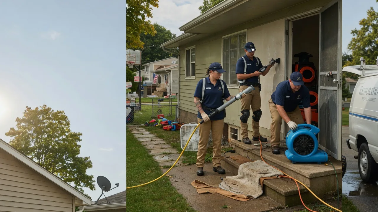 Crawl Space Water Removal in Cloverdale, OH near me